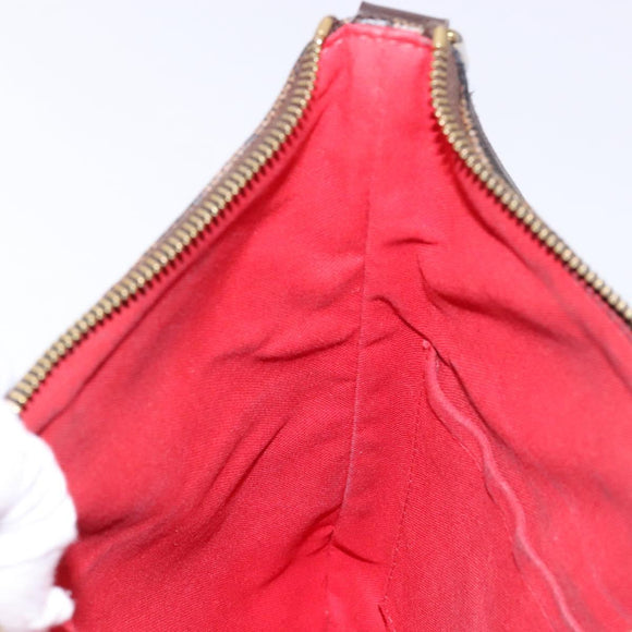 LOUIS VUITTON Damier Ebene Bloomsbury PM Shoulder Bag N42251 LV Auth 135600