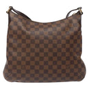 LOUIS VUITTON Damier Ebene Bloomsbury PM Shoulder Bag N42251 LV Auth 135600-2