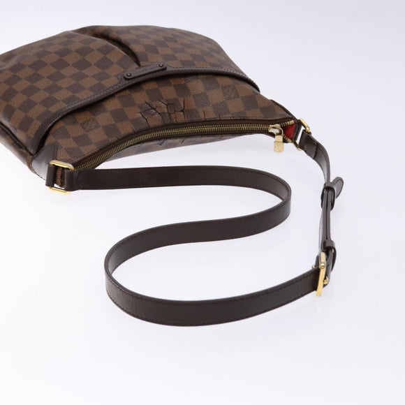 LOUIS VUITTON Damier Ebene Bloomsbury PM Shoulder Bag N42251 LV Auth 135600
