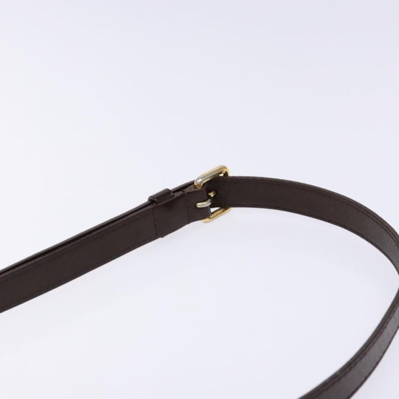 LOUIS VUITTON Damier Ebene Bloomsbury PM Shoulder Bag N42251 LV Auth 135600