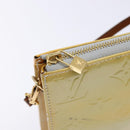 LOUIS VUITTON Monogram Vernis Lexington Accessory Pouch Gris M91056 Auth 135601-18