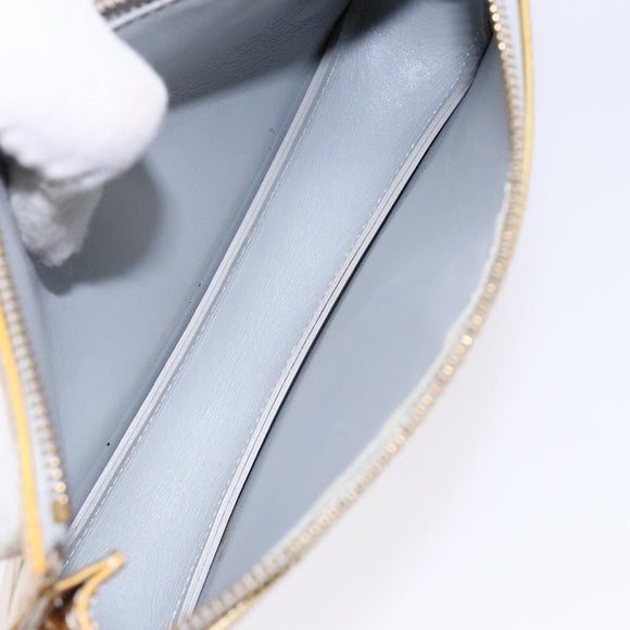 LOUIS VUITTON Monogram Vernis Lexington Accessory Pouch Gris M91056 Auth 135601