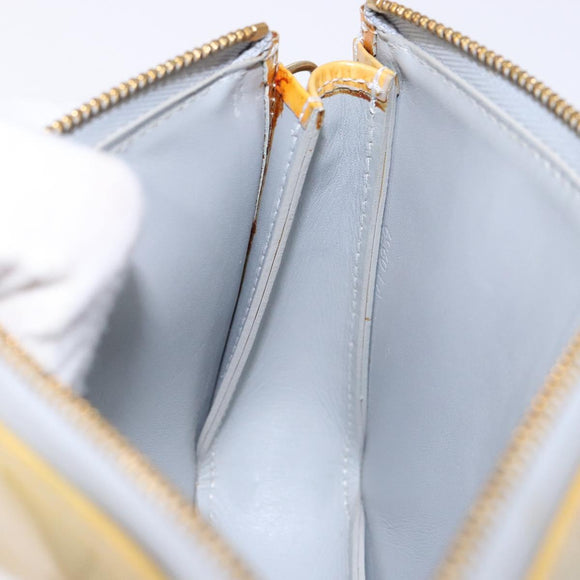 LOUIS VUITTON Monogram Vernis Lexington Accessory Pouch Gris M91056 Auth 135601