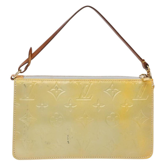 LOUIS VUITTON Monogram Vernis Lexington Accessory Pouch Gris M91056 Auth 135601