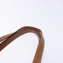 GUCCI GG Canvas Tote Bag Nylon Leather Blue Auth 135603-8