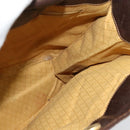 GUCCI GG Supreme Tote Bag PVC Beige Gold Auth 135605-18