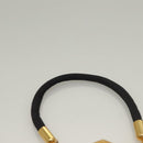 FENDI Hand Bag Nylon Red Gold Auth 135610-8