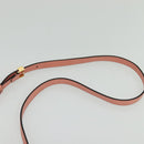 FENDI Petite To Jules Hand Bag Leather 2way Pink Auth 135611-9