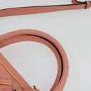 FENDI Petite To Jules Hand Bag Leather 2way Pink Auth 135611-14