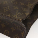 LOUIS VUITTON Monogram Sac Plat Hand Bag M51140 LV Auth 135616-13