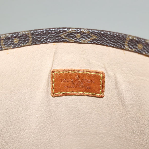 LOUIS VUITTON Monogram Sac Plat Hand Bag M51140 LV Auth 135616