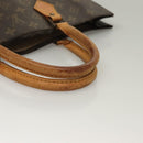 LOUIS VUITTON Monogram Sac Plat Hand Bag M51140 LV Auth 135616-7
