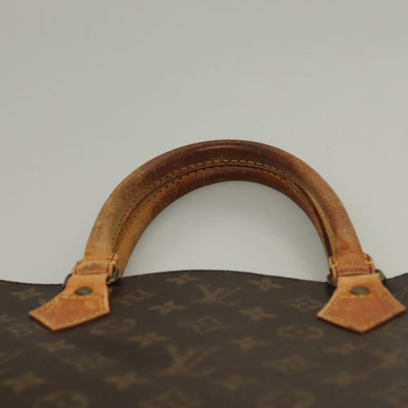 LOUIS VUITTON Monogram Sac Plat Hand Bag M51140 LV Auth 135616