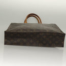 LOUIS VUITTON Monogram Sac Plat Hand Bag M51140 LV Auth 135616-9