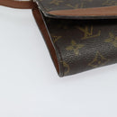 LOUIS VUITTON Monogram Bordeaux 24 Shoulder Bag M51798 LV Auth 135620-8