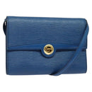 LOUIS VUITTON Epi Pochette Arche Shoulder Bag Blue M52575 LV Auth 135621-1