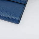 LOUIS VUITTON Epi Pochette Arche Shoulder Bag Blue M52575 LV Auth 135621-16