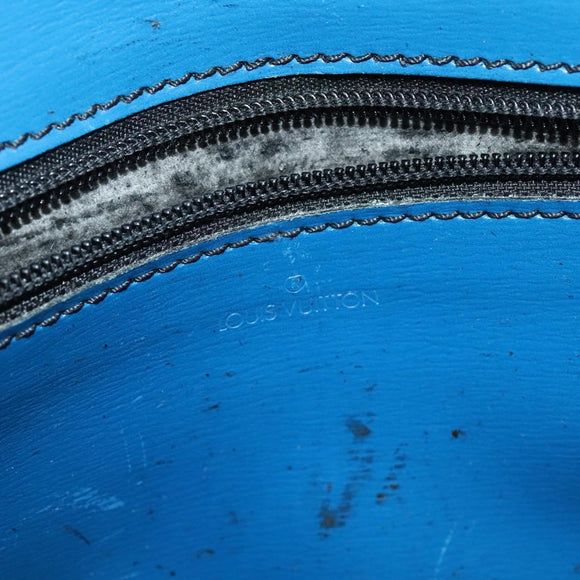 LOUIS VUITTON Epi Pochette Arche Shoulder Bag Blue M52575 LV Auth 135621