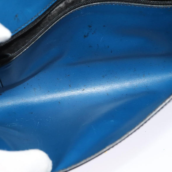 LOUIS VUITTON Epi Pochette Arche Shoulder Bag Blue M52575 LV Auth 135621