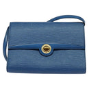 LOUIS VUITTON Epi Pochette Arche Shoulder Bag Blue M52575 LV Auth 135621-13