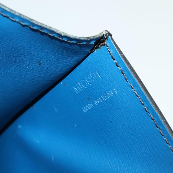 LOUIS VUITTON Epi Pochette Arche Shoulder Bag Blue M52575 LV Auth 135621