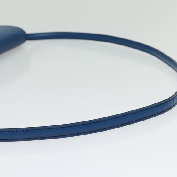 LOUIS VUITTON Epi Pochette Arche Shoulder Bag Blue M52575 LV Auth 135621