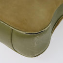 GUCCI Bamboo 2Way Shoulder Bag Suede Beige Gold 001 58 1577 Auth 135624-10