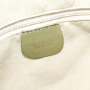GUCCI Bamboo 2Way Shoulder Bag Suede Beige Gold 001 58 1577 Auth 135624-18
