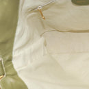 GUCCI Bamboo 2Way Shoulder Bag Suede Beige Gold 001 58 1577 Auth 135624-20