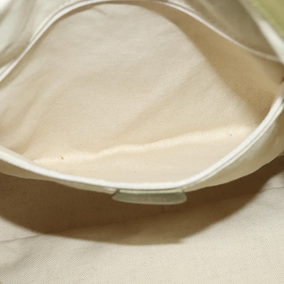 GUCCI Bamboo 2Way Shoulder Bag Suede Beige Gold 001 58 1577 Auth 135624