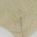 FENDI Zucca Canvas Tote Bag Beige Auth 135628-12