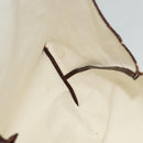 FENDI Zucca Canvas Tote Bag Beige Auth 135628-15