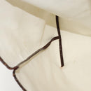 FENDI Zucca Canvas Tote Bag Beige Auth 135628-16