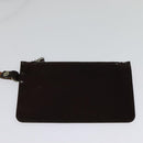 FENDI Zucca Canvas Tote Bag Beige Auth 135628-18