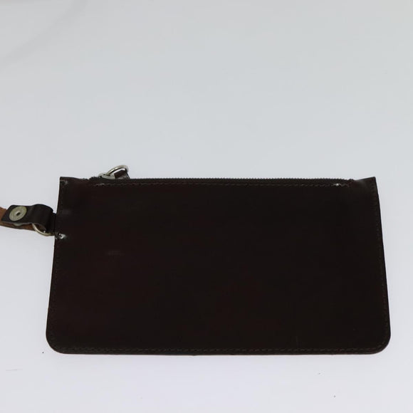 FENDI Zucca Canvas Tote Bag Beige Auth 135628