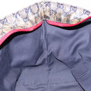 GUCCI GG Crystal Sherry Line Tote Bag Coated Canvas Red Navy 131230 Auth 135630-21