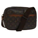 LOUIS VUITTON Monogram Reporter GM Shoulder Bag M45252 LV Auth 135633-1