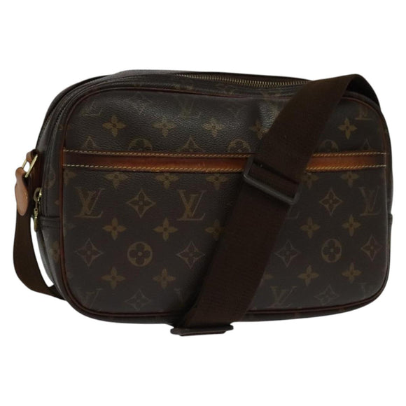 LOUIS VUITTON Monogram Reporter GM Shoulder Bag M45252 LV Auth 135633