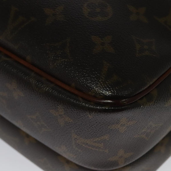 LOUIS VUITTON Monogram Reporter GM Shoulder Bag M45252 LV Auth 135633