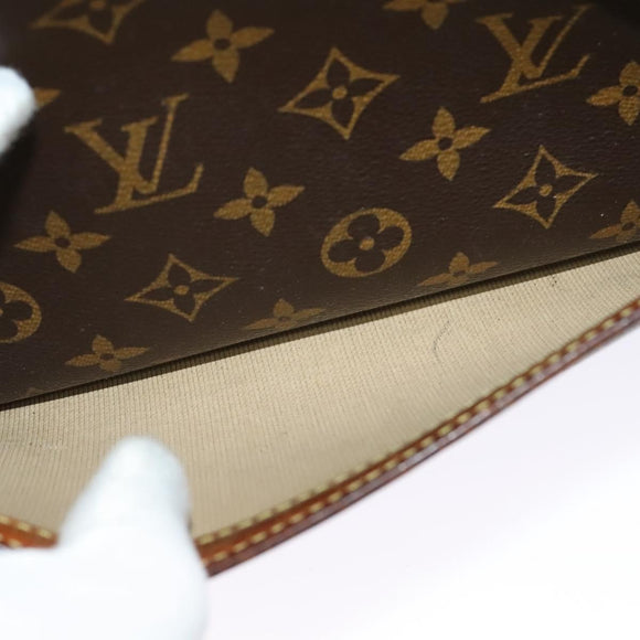LOUIS VUITTON Monogram Reporter GM Shoulder Bag M45252 LV Auth 135633