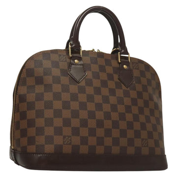 LOUIS VUITTON Damier Ebene Alma Hand Bag N51131 LV Auth 135641