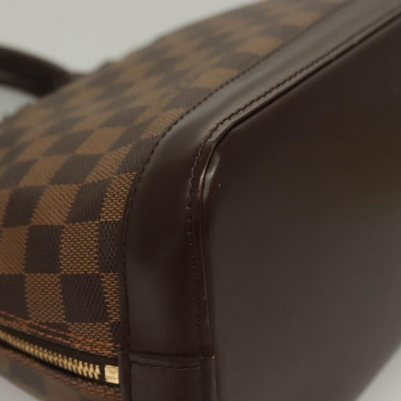 LOUIS VUITTON Damier Ebene Alma Hand Bag N51131 LV Auth 135641
