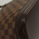LOUIS VUITTON Damier Ebene Alma Hand Bag N51131 LV Auth 135641-16