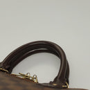 LOUIS VUITTON Damier Ebene Alma Hand Bag N51131 LV Auth 135641-14