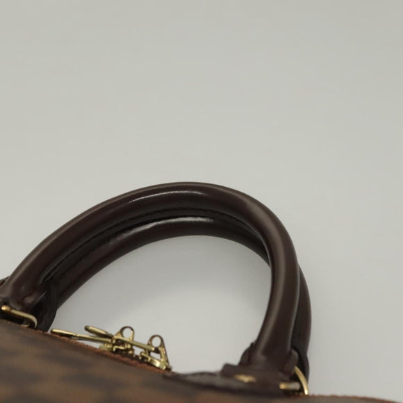 LOUIS VUITTON Damier Ebene Alma Hand Bag N51131 LV Auth 135641