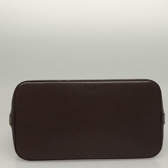 LOUIS VUITTON Damier Ebene Alma Hand Bag N51131 LV Auth 135641