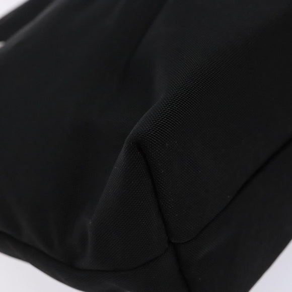 GUCCI Tote Bag Nylon Black Silver 002 2123 0457 Auth 135644