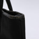 GUCCI Tote Bag Nylon Black Silver 002 2123 0457 Auth 135644-15
