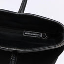 GUCCI Tote Bag Nylon Black Silver 002 2123 0457 Auth 135644-16