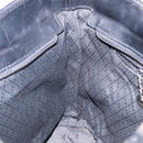 GUCCI Tote Bag Nylon Black Silver 002 2123 0457 Auth 135644-20